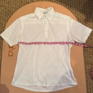 Eton slim fit polo in white cotton